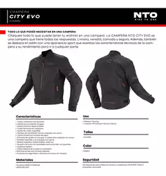 Campera NTO City Evo Hombre en internet