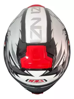 Casco Integral NZI Eurus 4 Furious White - Antracite