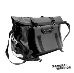 Imagen de Juego Alforjas Impermeable 31 Lts Moto Ruta Samurai Warrior