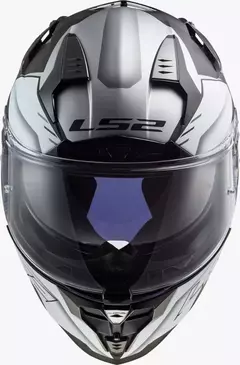 Casco LS2 327 ALLERT Con PINLOCK - Gris Plata (Mate) - RideMax