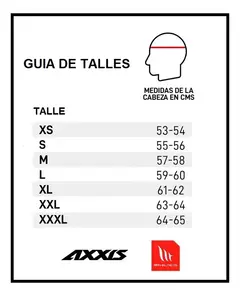 Casco Axxis Hawk Sv Evo Spear B4 Doble Visor y Deflector Trasero