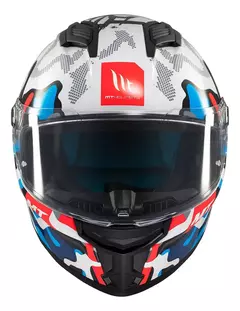 Imagen de Casco Moto Mt Stinger 2 Yozu A7 Brillo