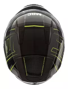 Casco MAC FF M67 BASS CAGE - Negro y Amarillo. - RideMax