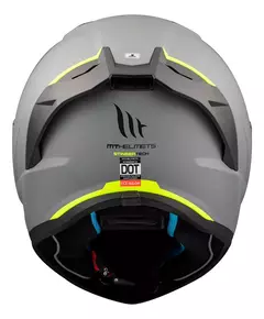 Casco Moto Mt Stinger 2 solid A12 Gis Mate - RideMax