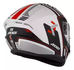 Casco Axxis Draken Mythic A5 Rojo Fluor en internet