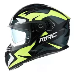 Casco MAC 825 Speed 2.0 Tame Amarillo / Gris Brillo - comprar online