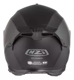 Casco NZI Go Rider Stream Matt Black Tinted + Clear Visor en internet