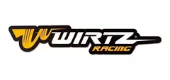 Puños Wirtz MX 1 - Negro / Azul / Rojo - RideMax