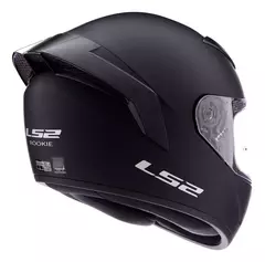Casco Ls2 352 Rookie Solid + Alerón Spoiler - RideMax