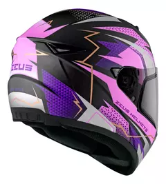 Casco Zeus Helmets Integral Gj 821 BH13 Violeta Mate - RideMax