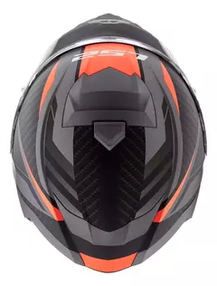 Imagen de Casco LS2 FF 800 Storm Racer – Negro Naranja, mate.