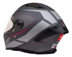 Casco Moto Mt Stinger 2 Mint C8 Rosa Mate - RideMax