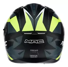 Casco MAC 825 Speed 2.0 Tame Amarillo / Gris Brillo en internet