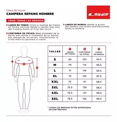Campera Moto Cordura Hombre Ls2 Sepang Proteccion en internet