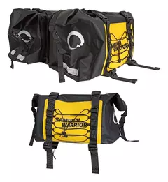 Juego Alforjas Impermeable 31 Lts Moto Ruta Samurai Warrior - comprar online