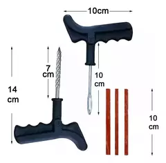 Kit Para emparchar neumáticos sin cámara - Moto-cuatri-auto - comprar online
