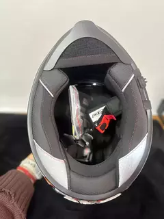 Imagen de Casco Integral NZI Eurus 4 Furious White - Antracite