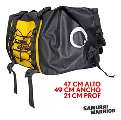Juego Alforjas Impermeable 31 Lts Moto Ruta Samurai Warrior - RideMax