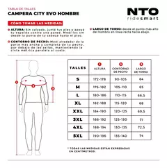 Campera NTO City Evo Hombre - RideMax