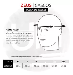 Casco Zeus Helmets GJ-811 AL28 Integral en internet