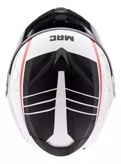 Imagen de Casco MAC Rebatible Rock Road - Blanco y Negro.