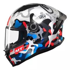 Casco Moto Mt Stinger 2 Yozu A7 Brillo - comprar online