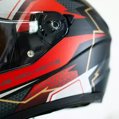 Casco Zeus Helmets Integral Gj 821 BH13 Rojo Mate - tienda online