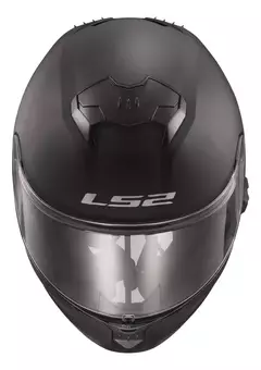 Casco LS2 FF 808 Stream II Solid Negro Mate - tienda online