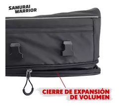 Bolso Trasero Samurai Warrior Expansible 28 Lts - RideMax