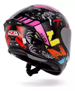 Casco Integral NZI Trendy Negro Rosa Doble Visor en internet
