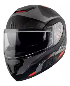 Casco Moto Rebatible Mt Atom Skill A1 Negro Mate en internet