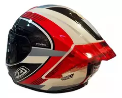 Casco Integral NZI Trendy 3 Rapid White - Red - Blue - tienda online
