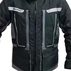 Campera Samurai Warrior Musashi - Negra y amarillo. en internet