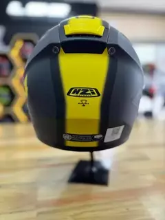 Casco Integral NZI Eurus 4 Black - Antracite - Yellow - RideMax