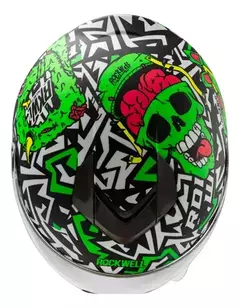 Casco integral Rockwell R929 Zombie. - RideMax