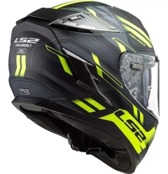 Casco LS2 FF327 Challenger Spin Cobalt Negro / Amarillo Mate en internet