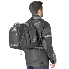 BOLSO GIVI CON IMANES 25+15LTS - TRANSFORMABLE EN MOCHILA - EA103B en internet