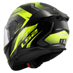 Casco LS2 808 Stream II Fury Amarillo / Negro / Mate - tienda online