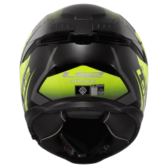 Imagen de Casco LS2 808 Stream II Fury Amarillo / Negro / Mate