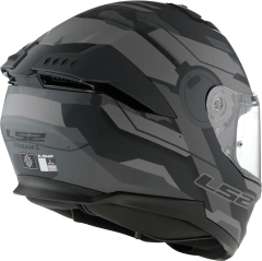Casco LS2 808 Stream II Shadow Gris / Negro / Mate - comprar online