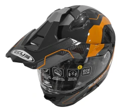 Casco Zeus 913 BF19 naranja brillo - comprar online