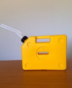 Bidón de combustible con soporte simple - 5 litros