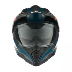 Casco MAC 060 Quest Polox Azul / Gris / Mate - RideMax