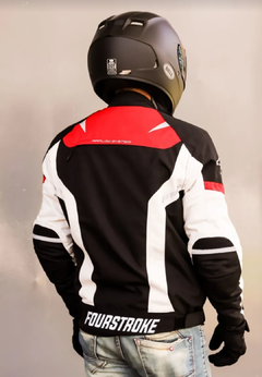 Campera Fourstroke Warrior WP Jacket Roja - RideMax