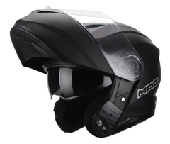 CASCO MAC ROCK REBATIBLE SOLID - NEGRO MATE