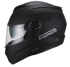 CASCO MAC ROCK REBATIBLE SOLID - NEGRO MATE - comprar online