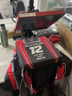 Personalizacion de prendas: Nombre + Numero + Sponsors - RideMax