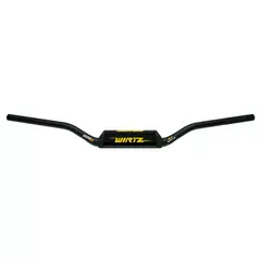 Manubrio Wirtz WR5 – 28,6mm - Plata / Negro / Rojo - comprar online