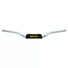 Manubrio Wirtz WR5 – 28,6mm - Plata / Negro / Rojo