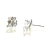 Brinco com Garras Quadrado 7MM